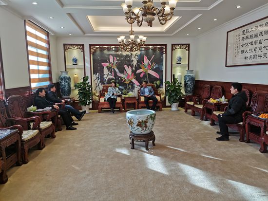 區(qū)自然資源管理局到集團調(diào)研指導70