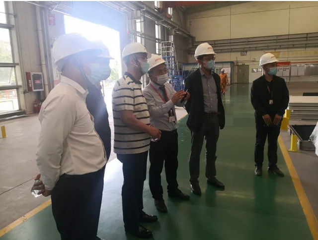 王魯淄總經理赴煙臺進行項目考察98