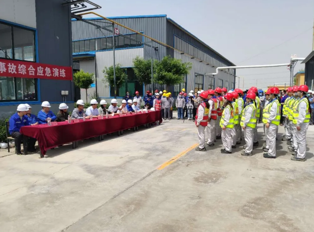 魯中水泥參加應(yīng)急預(yù)案演練7