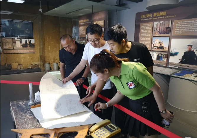 濟南泉鑫建材、東營恒泰市政到集團參觀考察96