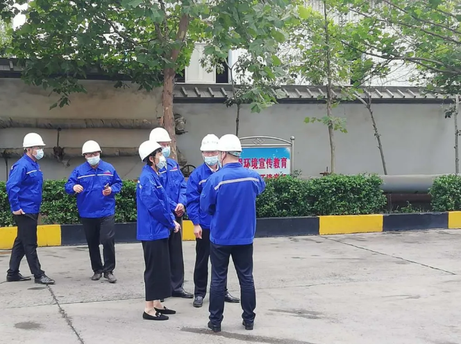 淄博市環(huán)境污染防控中心到重山思沃瑞調(diào)研66