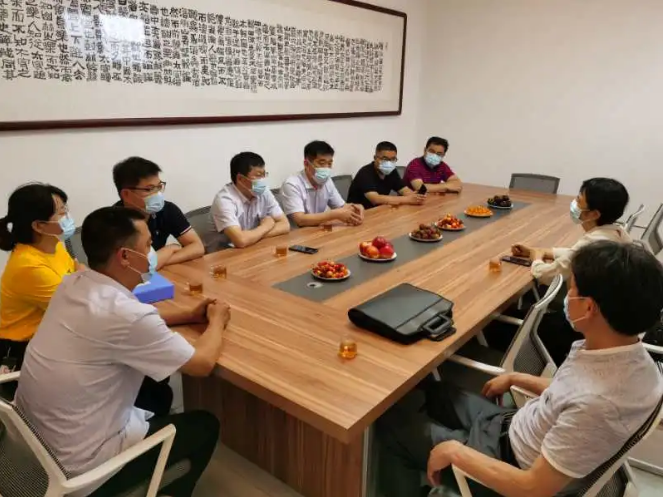 淄博市環(huán)境污染防控中心到重山思沃瑞調(diào)研66