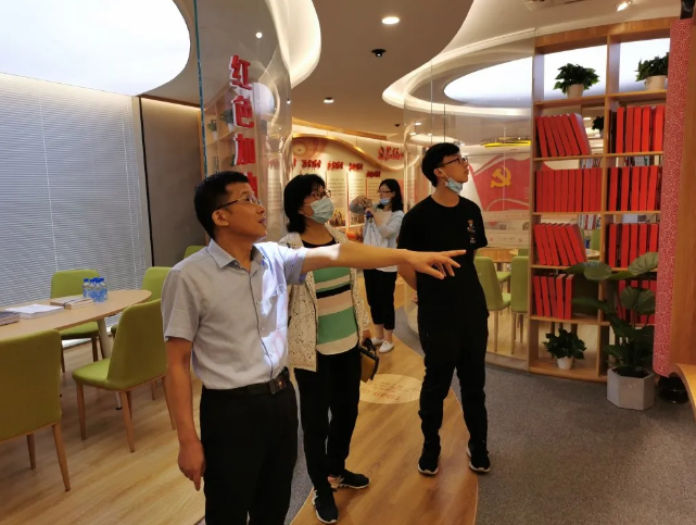  博山區(qū)八陡鎮(zhèn)黨建辦到初心學堂參觀交流61