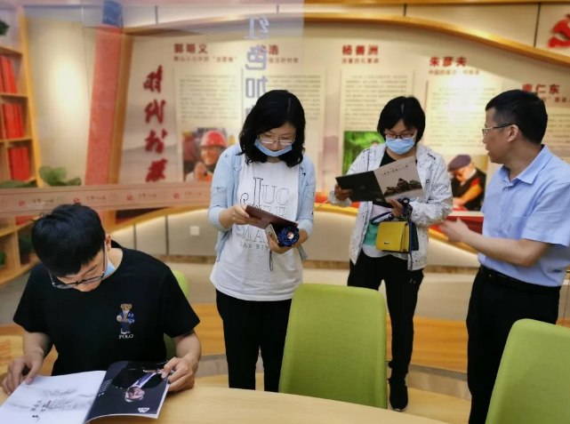  博山區(qū)八陡鎮(zhèn)黨建辦到初心學堂參觀交流61