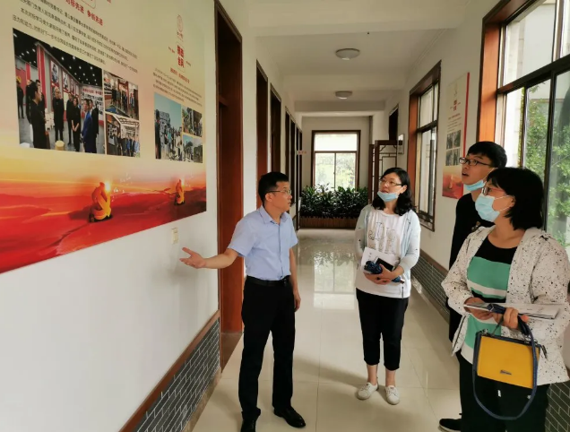  博山區(qū)八陡鎮(zhèn)黨建辦到初心學堂參觀交流61