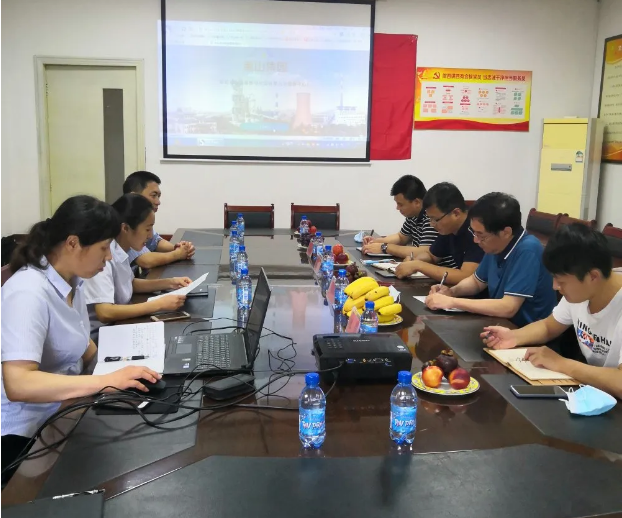 省科學(xué)院到魯中水泥進(jìn)行能源利用調(diào)研52