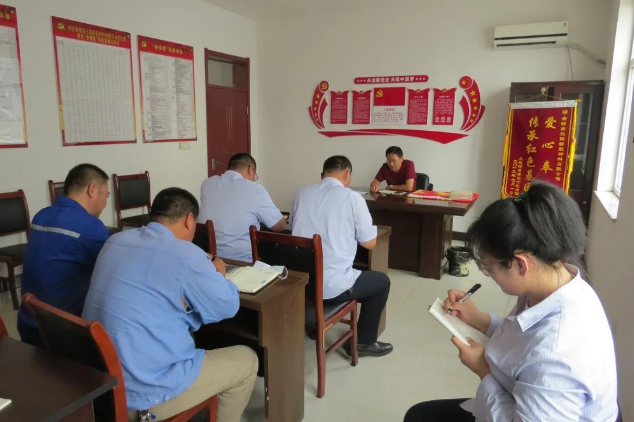 黃驊三陽黨支部組織黨課學習54