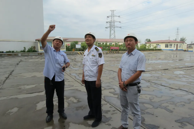 河北省大氣污染防治督導(dǎo)組 到黃驊三陽檢查指導(dǎo)工作45