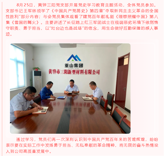 黃驊三陽黨支部開展黨史學(xué)習(xí)教育主題活動57