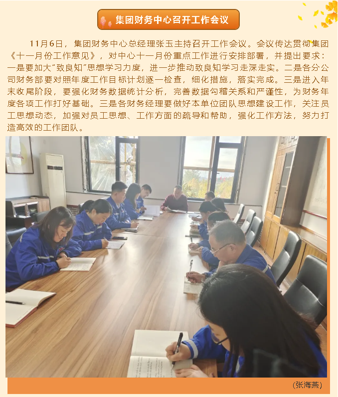 集團(tuán)財務(wù)中心召開工作會議63