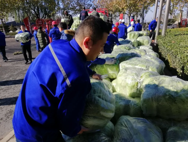 魯中水泥愛心助農(nóng)解民憂